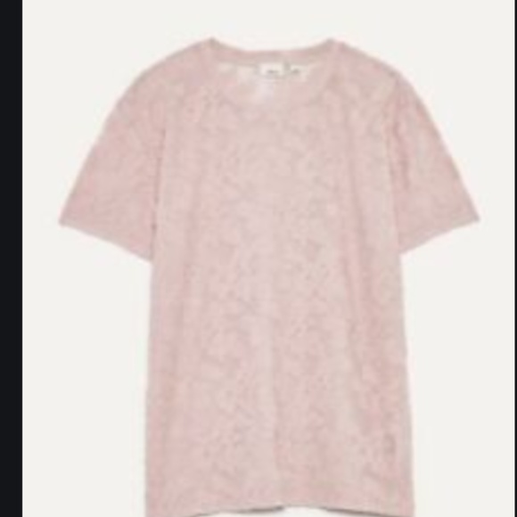 🦁Aritzia- Wilfred Tarascon Pink tee - Picture 3 of 5